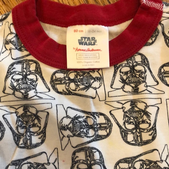 Star Wars Darth Vader Hanna Andersson PJs - Picture 2 of 4